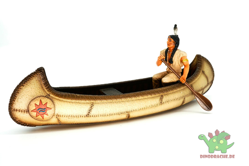 Schleich - Kanu mit Sioux - 42013